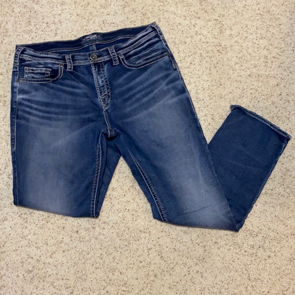 Men’s Silver Jeans